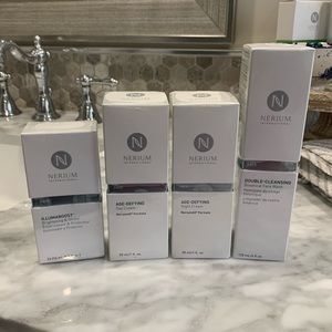 Nerium Lot Day Night Cream Illumaboost Cleanser